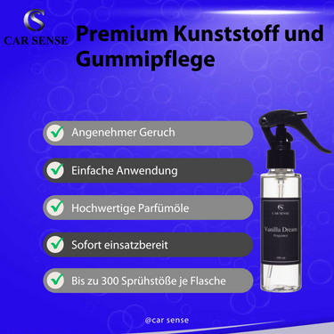 Vanilla Dream Auto-parfüm 100 ml Sprühflasche